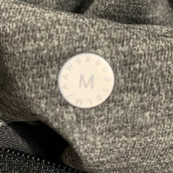 Lululemon THE Short Men M Linerless 9” Updated Heather Texture Printed Grey Coal - Picture 13 of 13